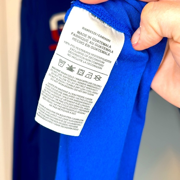 NIKE Dry Fit New York Giants Football Long Sleeve Shirt - Picture 5 of 7